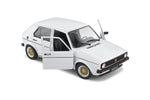 Solido 1983 VOLKSWAGEN GOLF Mk1  – WHITE CUSTOM –  1/18 diecast